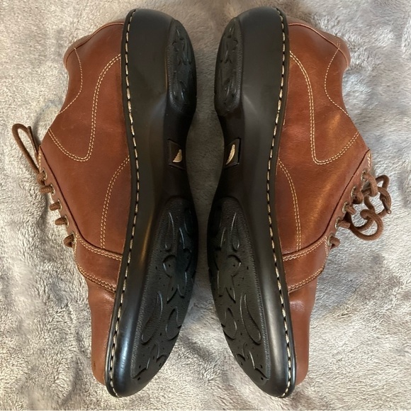 Red Wing Lace Up Oxford Style 4933 Leather Pecan Brown Shoes Size 9.5B - Picture 5 of 16